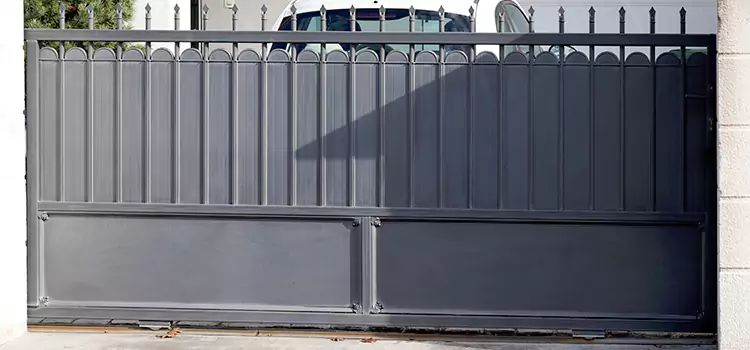 Metal Driveway Gate Installation Willmar